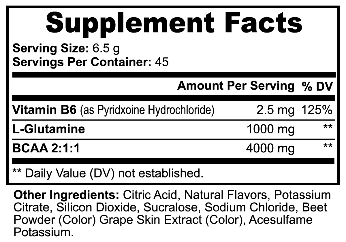 BCAA Post Workout (Watermelon Burst) - Spartan Strength supplements